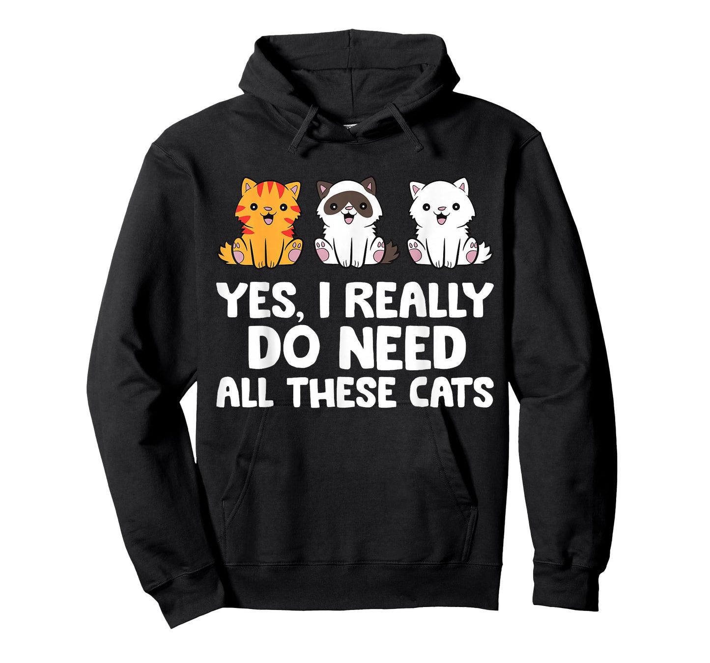 Cat Lover - Yes I Really Do Need All These Cats T-Shirt