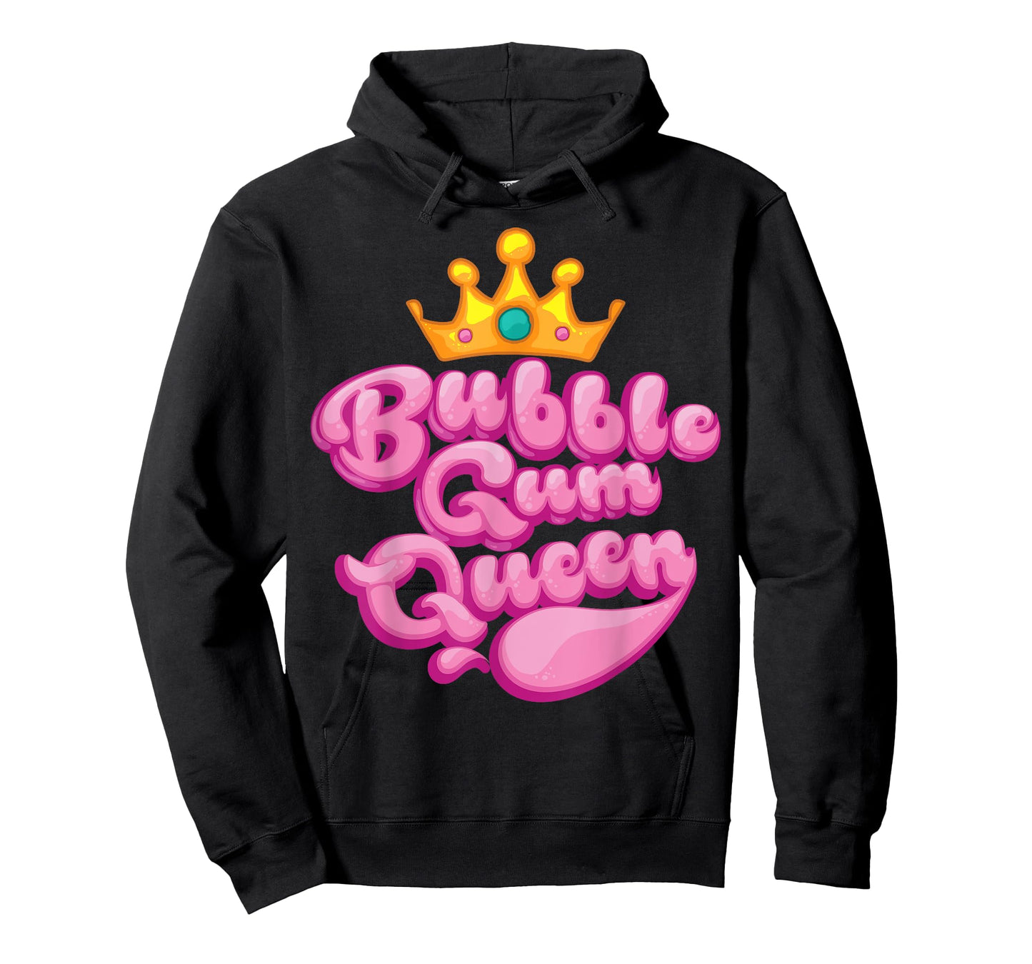 Funny Bubble Gum Queen Gift | Gumball Lovers Girls Women T-Shirt