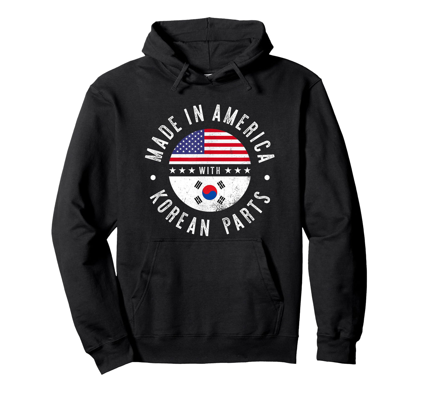 Made in America with Korean parts - South Korea pride T-Shirt