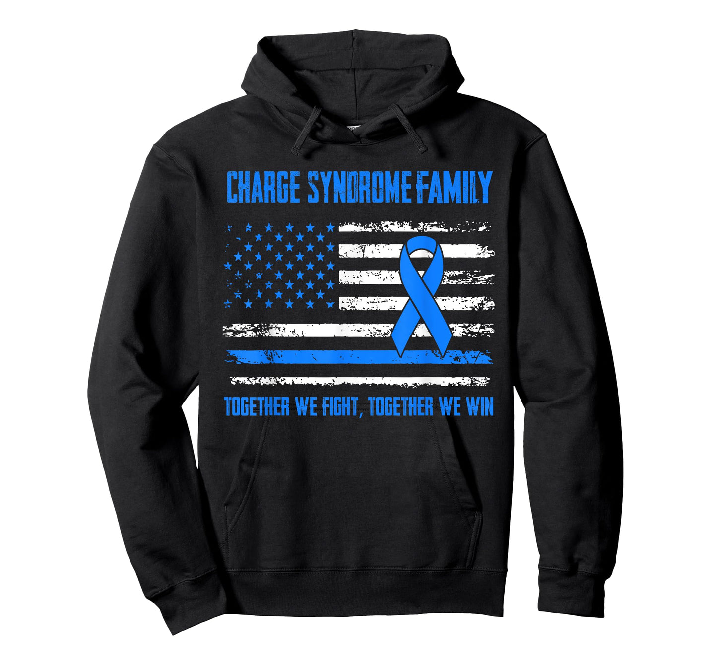 Charge Syndrome Awareness Family Together We Fight Together T-Shirt