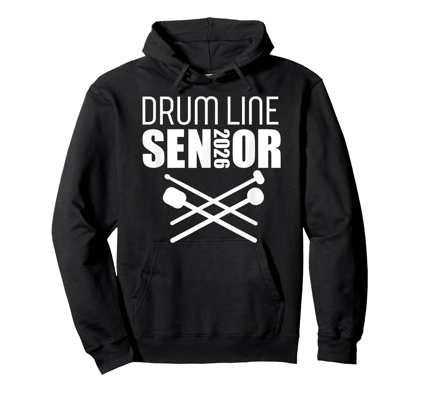 2026 Senior Drum Line Class of 2026 Marching Band T-Shirt