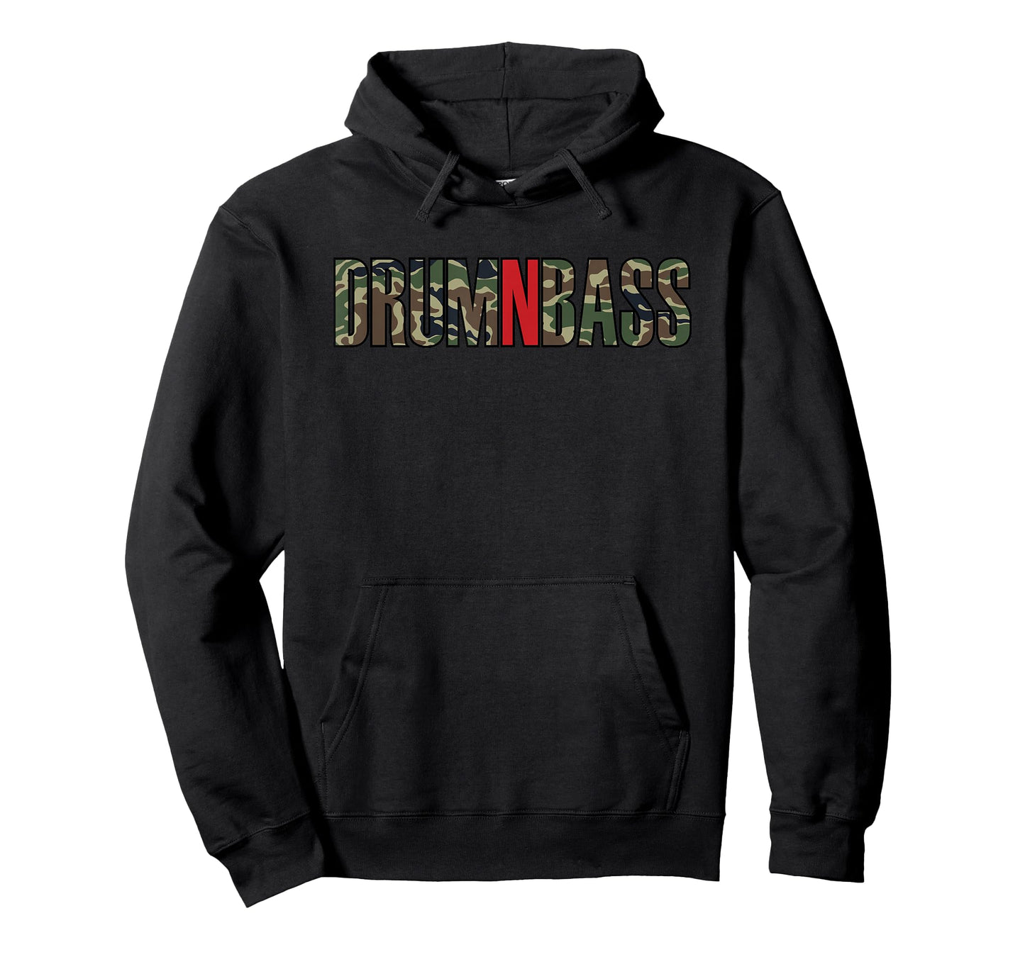 Drum n Bass Camo DNB Original Junglist T-Shirt
