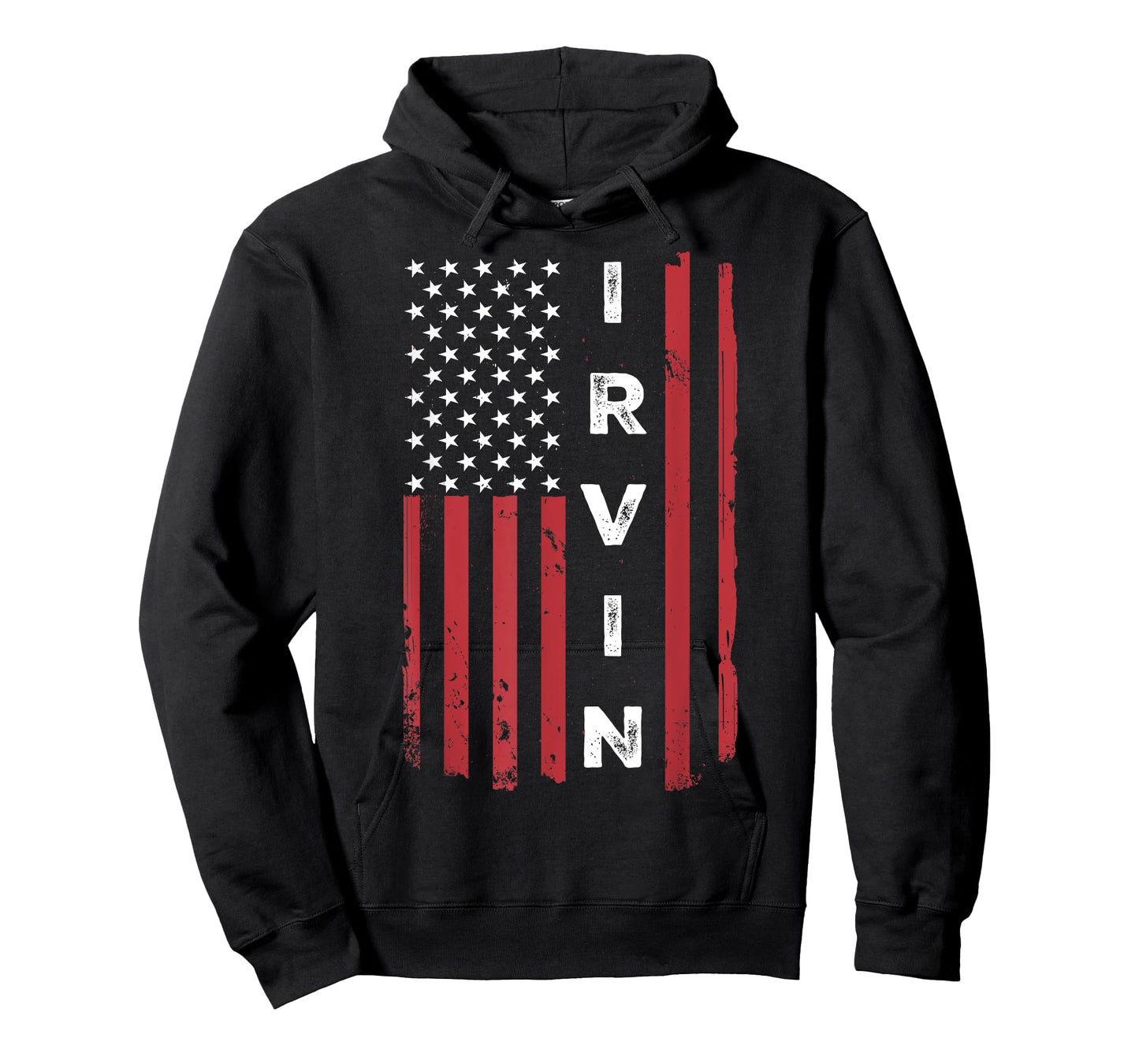 Irvin USA Flag American Flag Patriotic T-Shirt