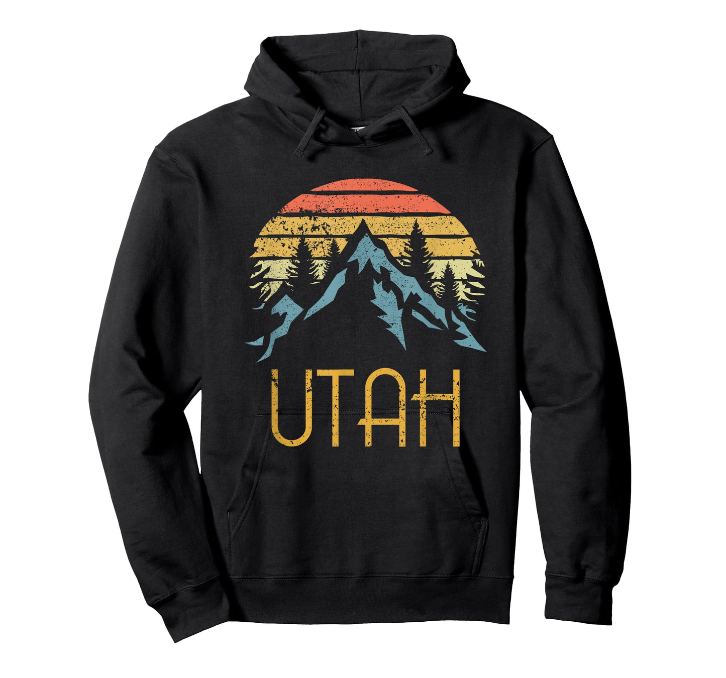 Vintage UT, Utah Mountains Outdoor Adventure T-Shirt T-Shirt