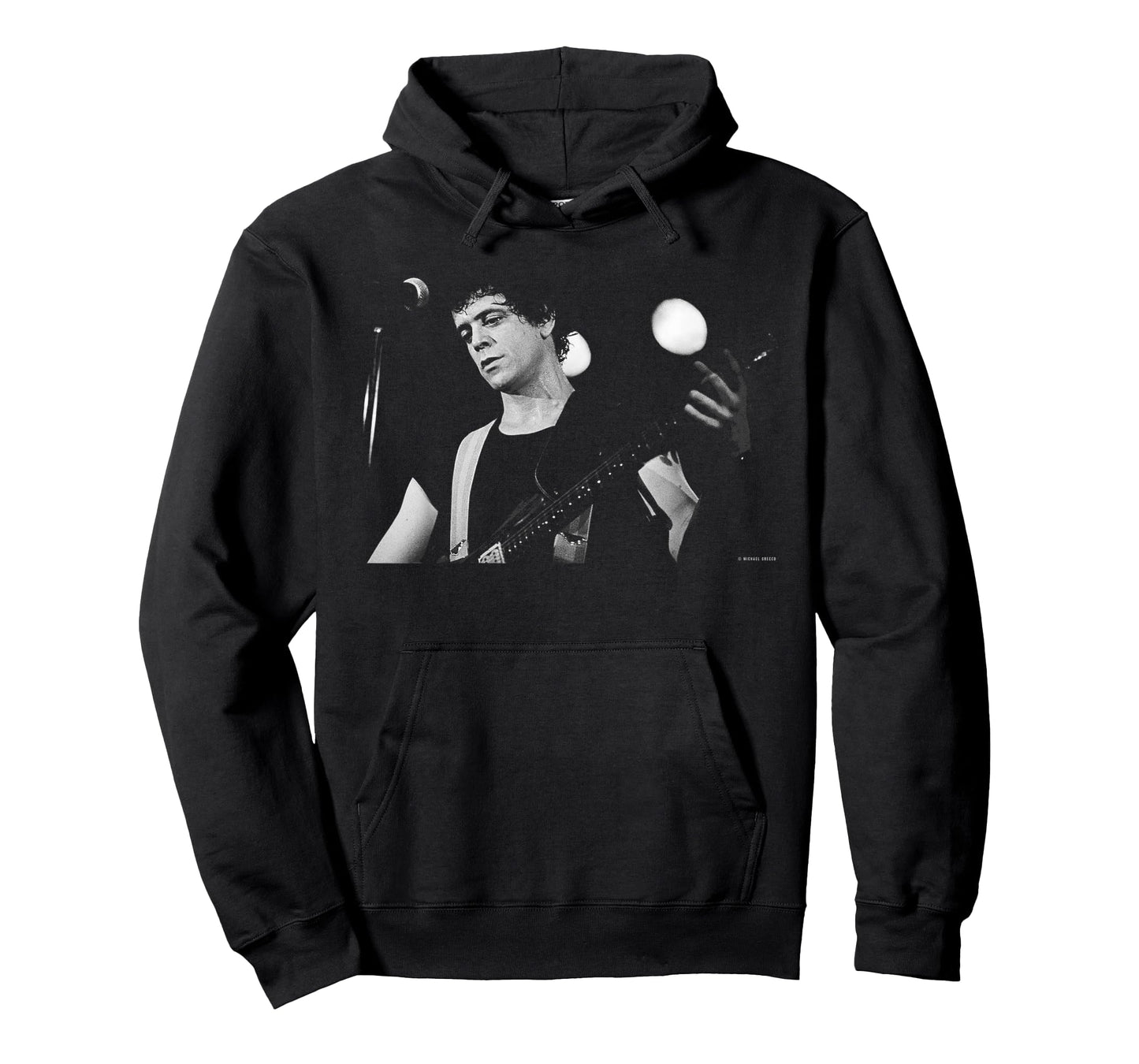 Lou Reed Perorming Live Boston 1980 by Michael Grecco T-Shirt