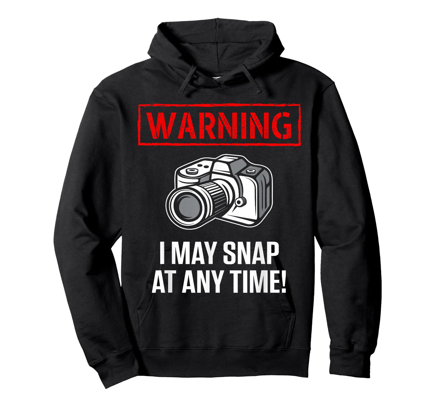 Warning I May Snap At Any Time Shirt Funny Photographer Gift T-Shirt