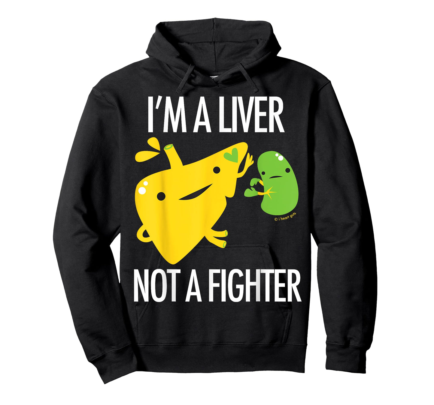 Cute Liver - Funny Cirrhosis Hepatitis Disease Support Humor T-Shirt
