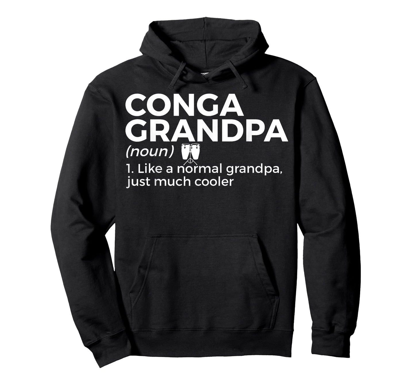 Conga Grandpa Definition Conga Player T-Shirt