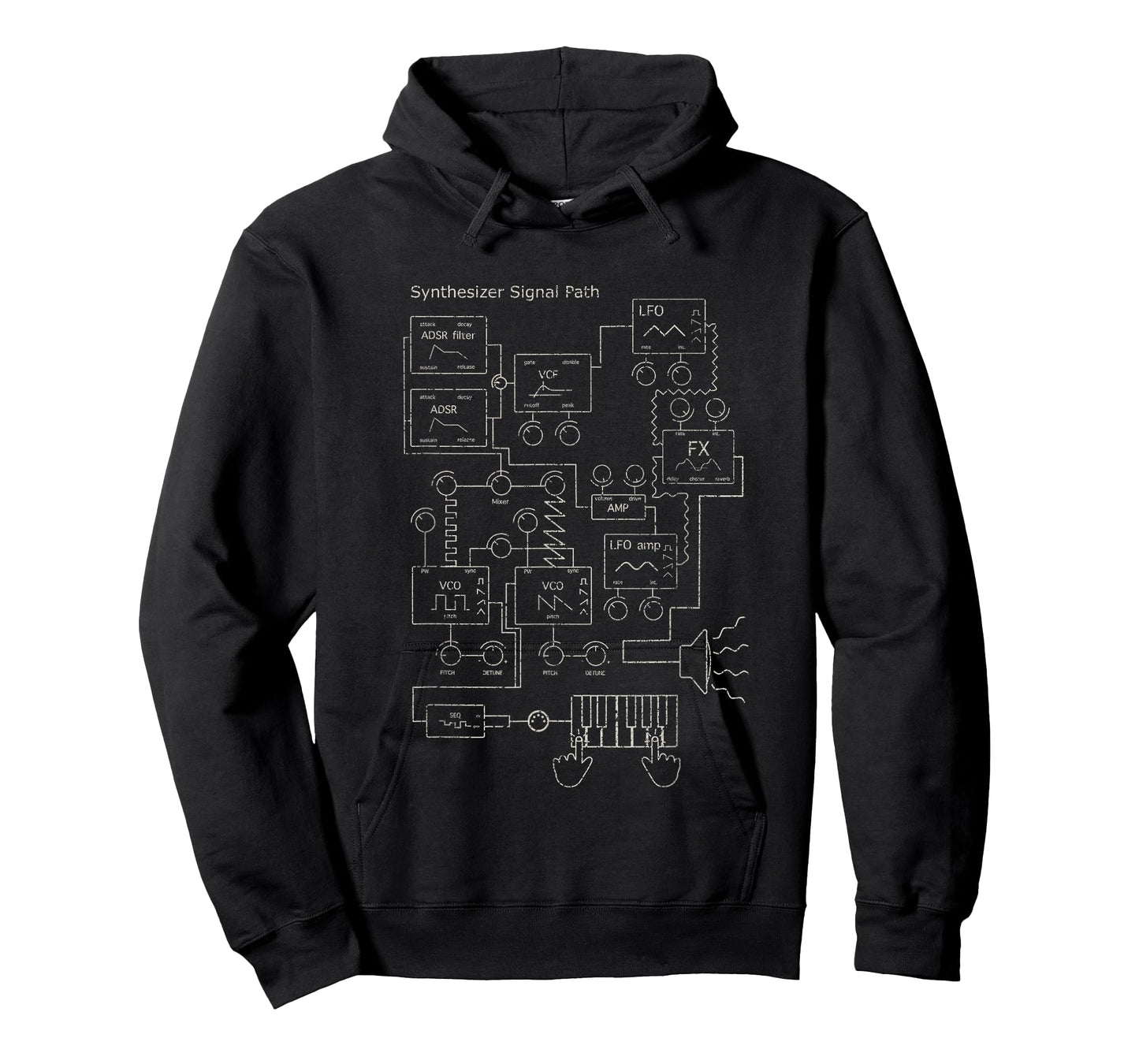 Modular Synthesizer Electronic Musician T-Shirt