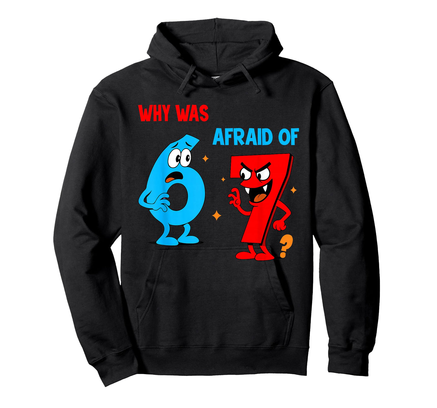 Why was 6 Afraid of 7 Funny Six Seven Meme Gen Alpha Slang T-Shirt