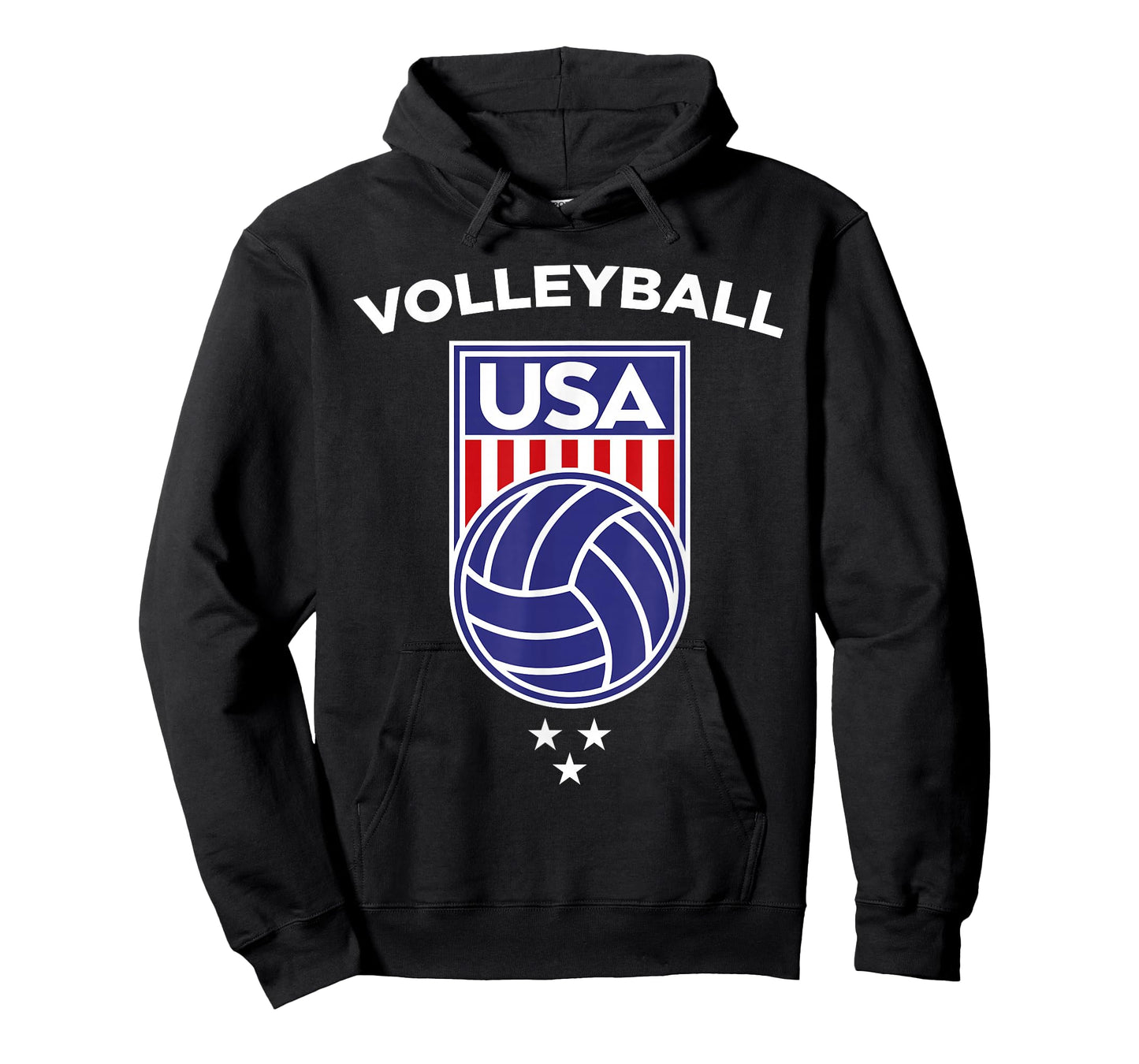 Volleyball Beach USA Flag Volleyball Team Player Girl Boy T-Shirt