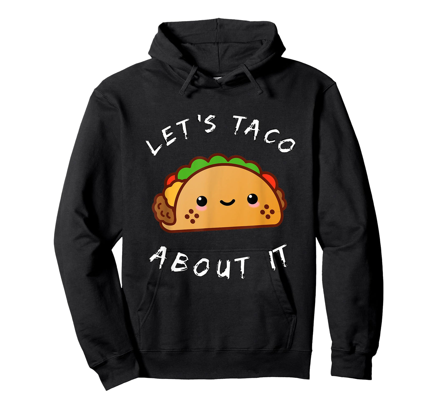 Let's Taco About It Funny Walking Taco Kawaii T-Shirt Gift T-Shirt