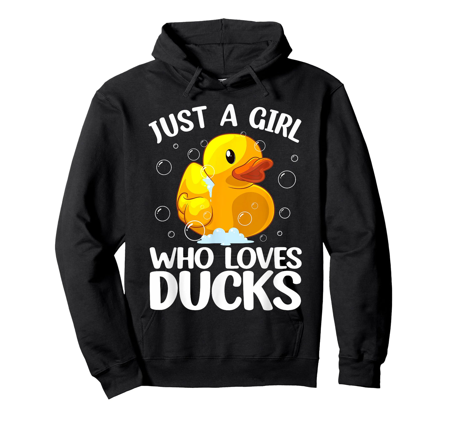 Cute Duck Art For Girls Women Kids Youth Rubber Duck Lover T-Shirt