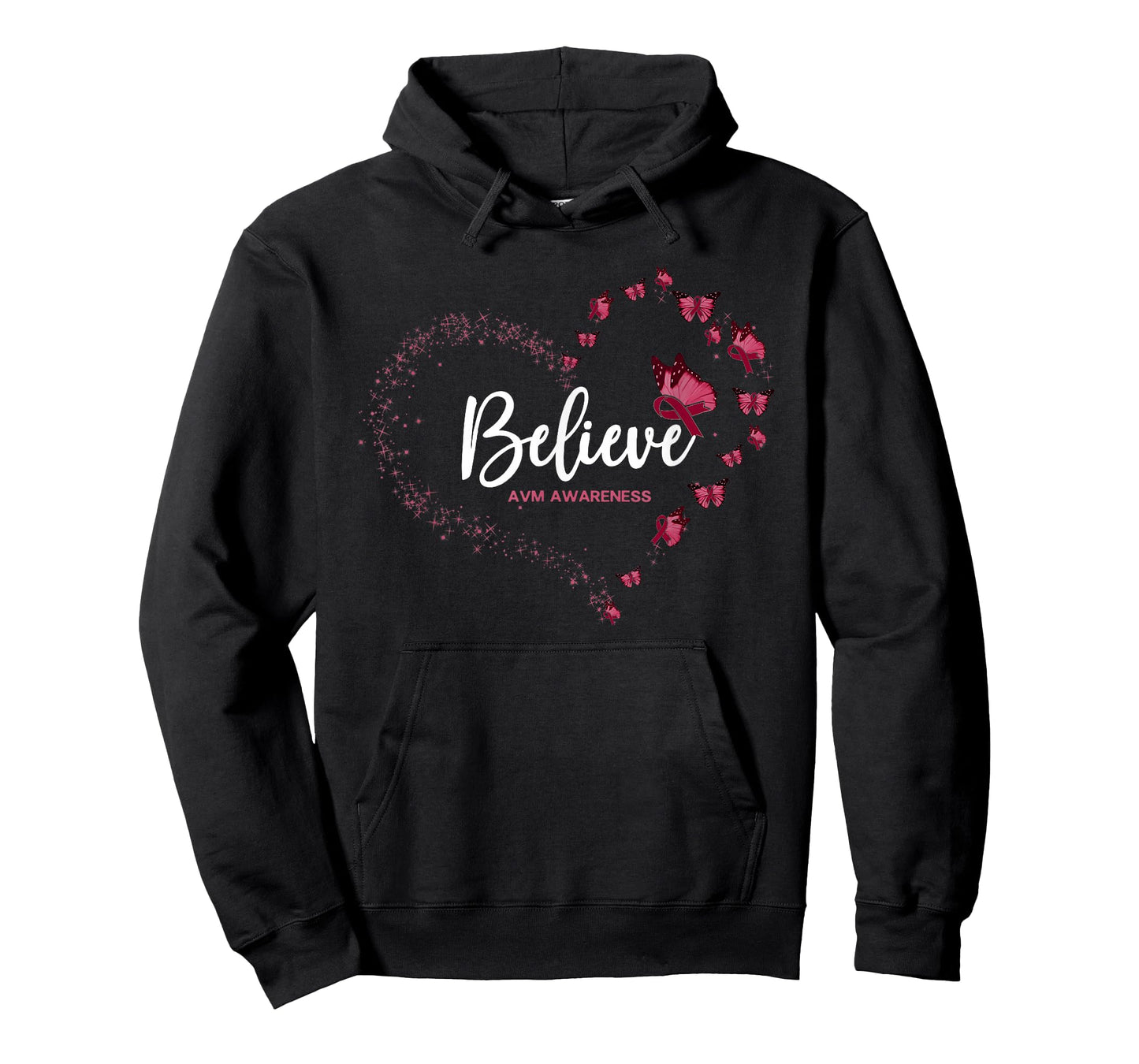 AVM Awareness Butterfly Believe T-Shirt