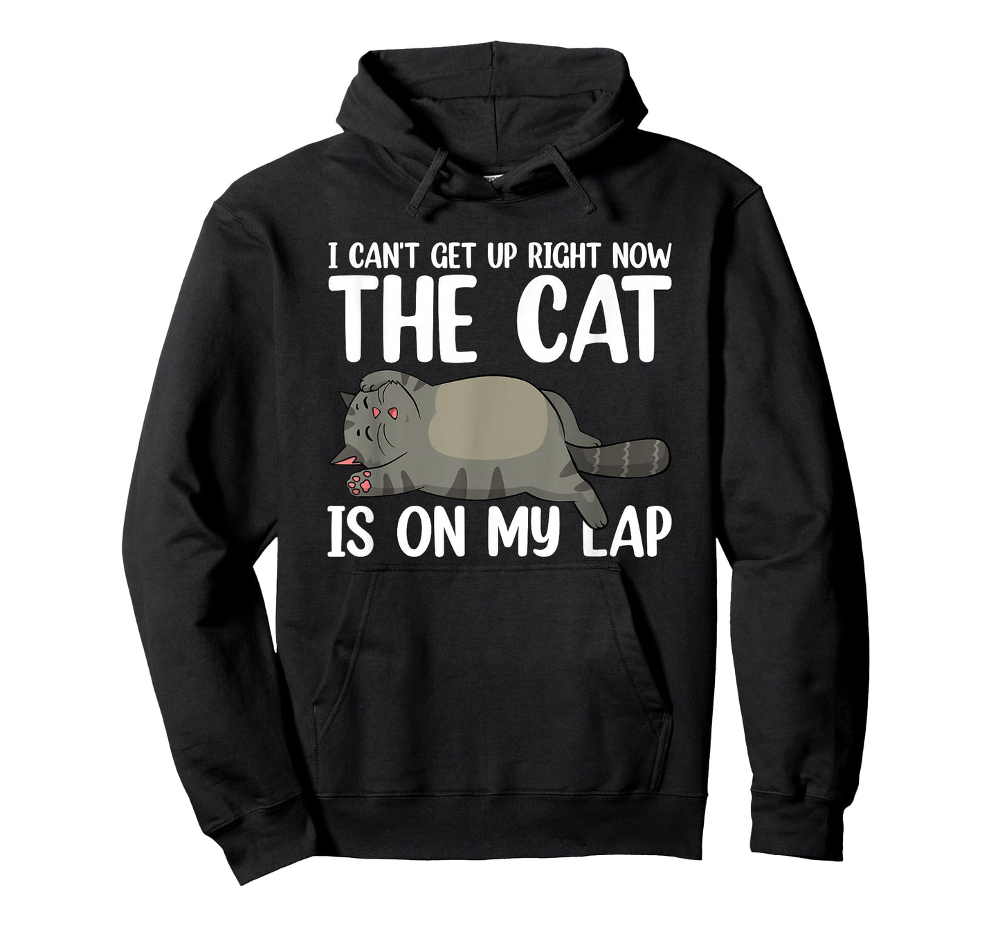 I Can’t Get Up Right Now The Cat Is On My Lap Cat T-Shirt