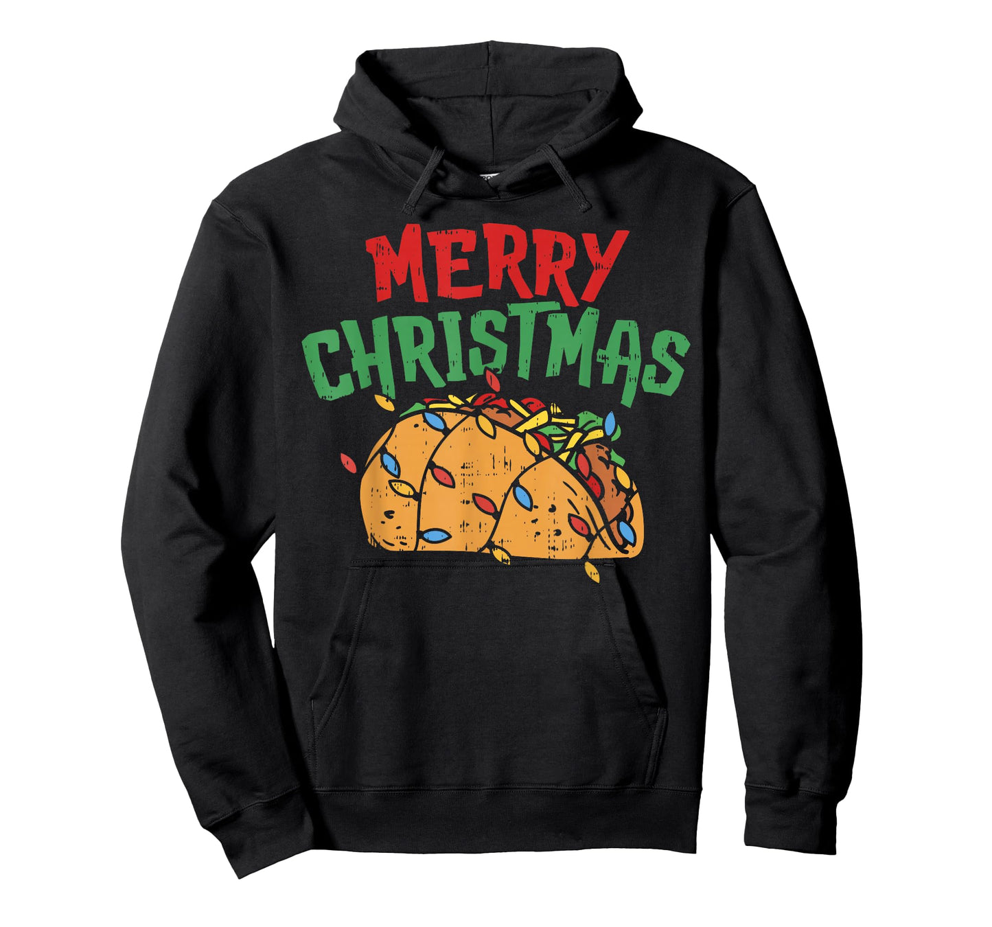 Merry Christmas Taco Shirt Mexican Lover Foodie GIft T-Shirt