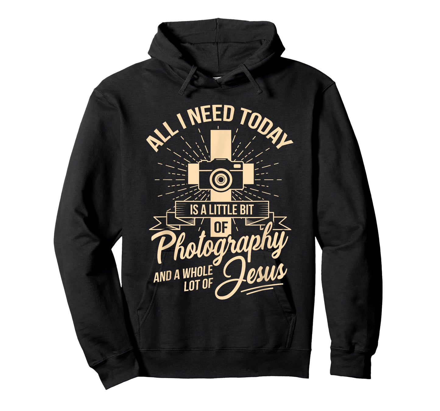 All I Need is Photography & Jesus Camera Photographer T-Shirt
