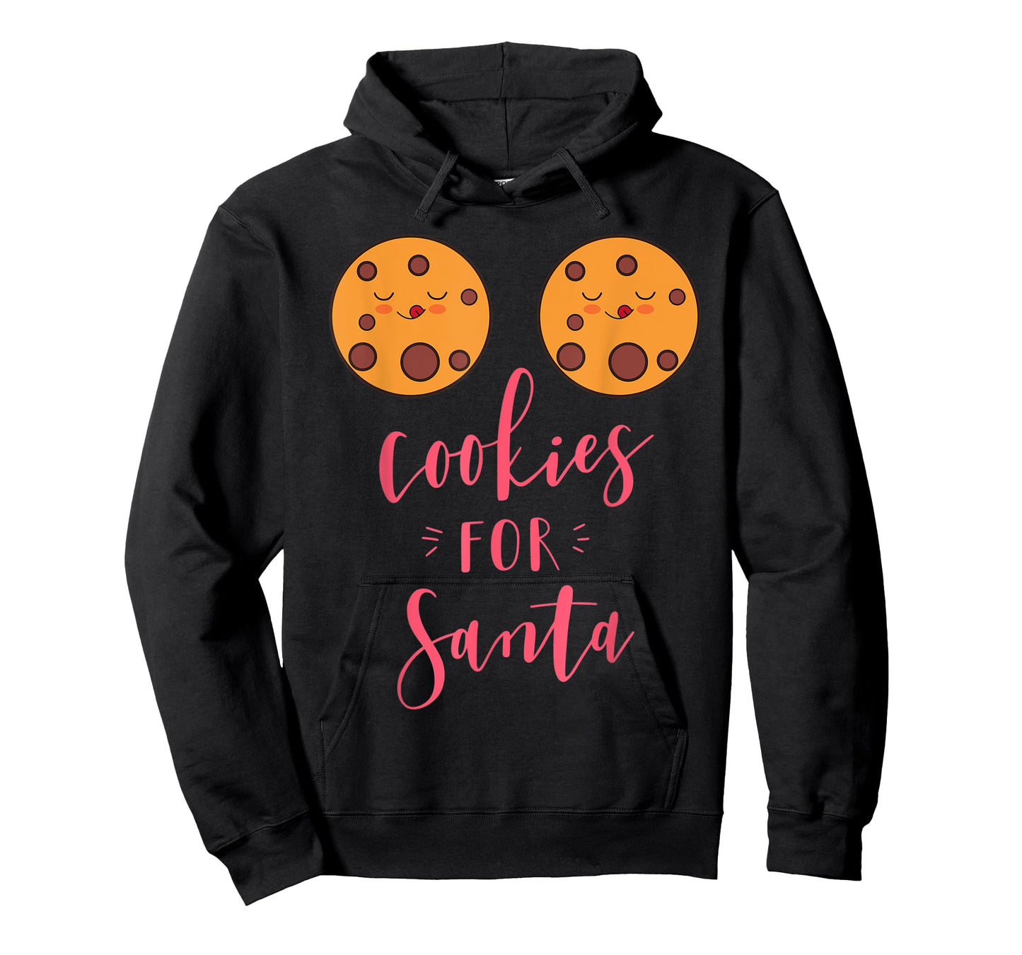 Cookies for Santa - Funny Cookie Boobs Adult Christmas Gift T-Shirt