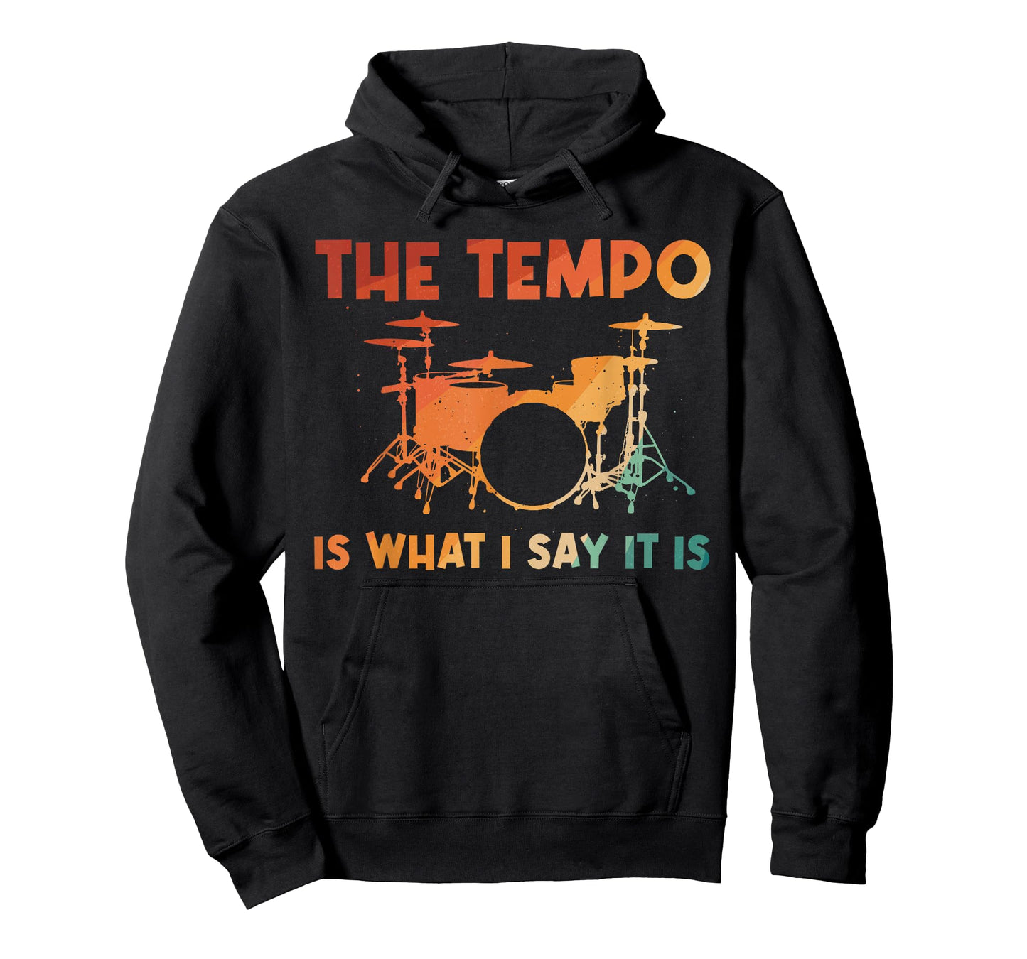 Funny Drumming Art for Men Women Drumline Drum Set Drummer T-Shirt