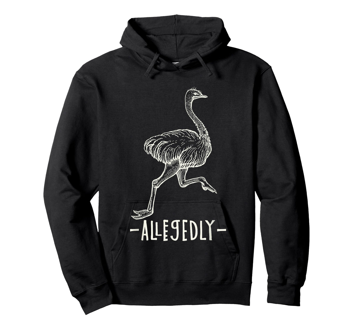 Allegedly Ostrich Flightless Ostrich Bird Lover T-Shirt
