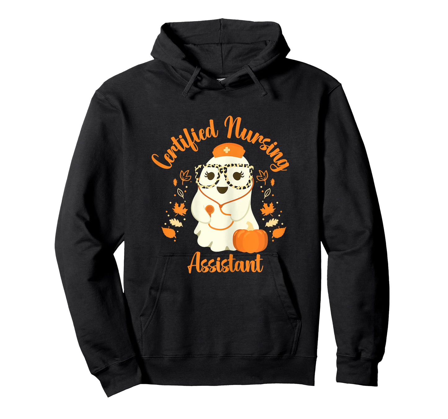 Certified Nursing Assistant CNA Ghost Halloween Nurse T-Shirt