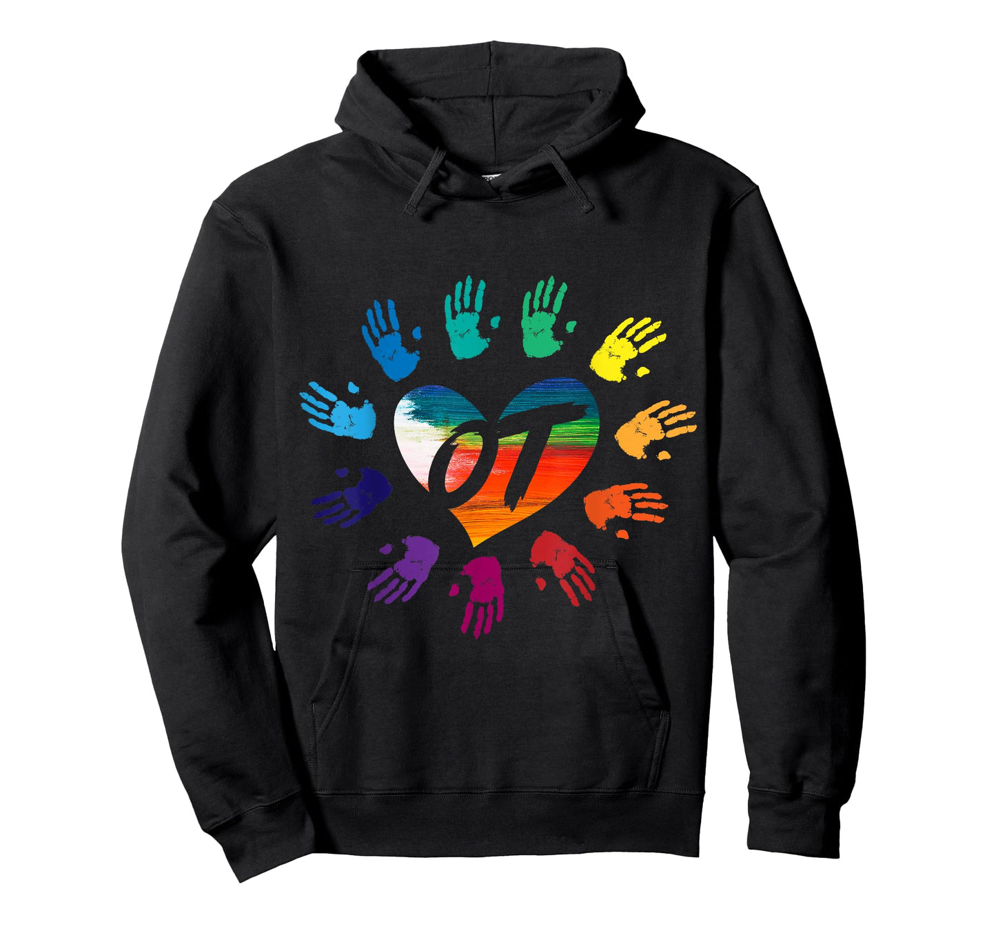 Cute Meaningful OT Hands T Shirt Occupational Therapy Gift T-Shirt