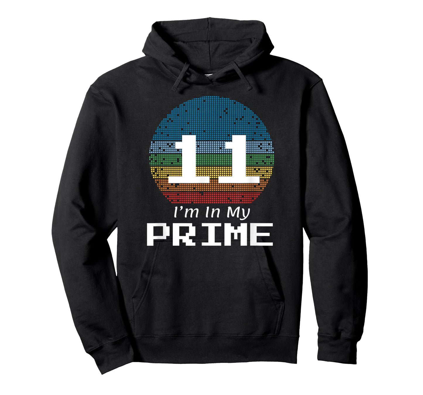11 Year Old Birthday Prime Number Math T-Shirt