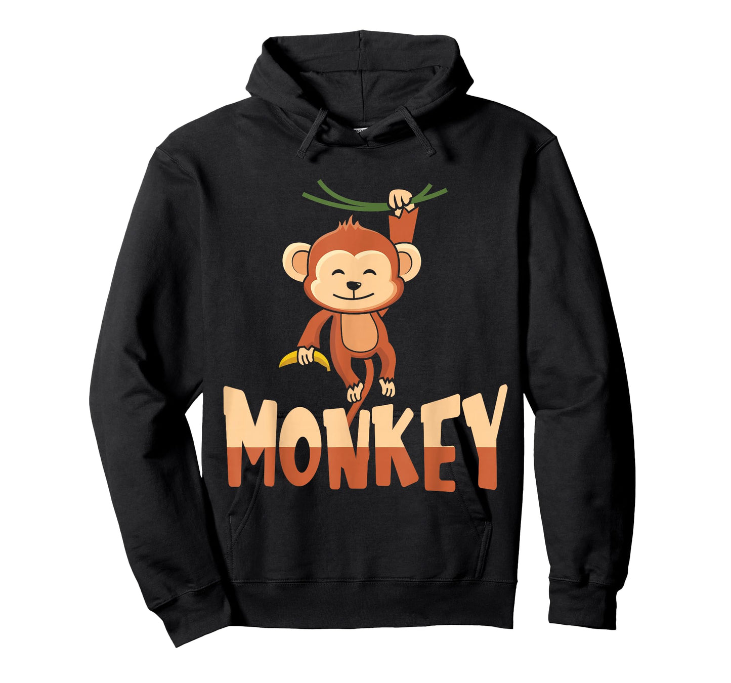 Zoo Animal Toddlers Kids Gift Cute Monkey T-Shirt