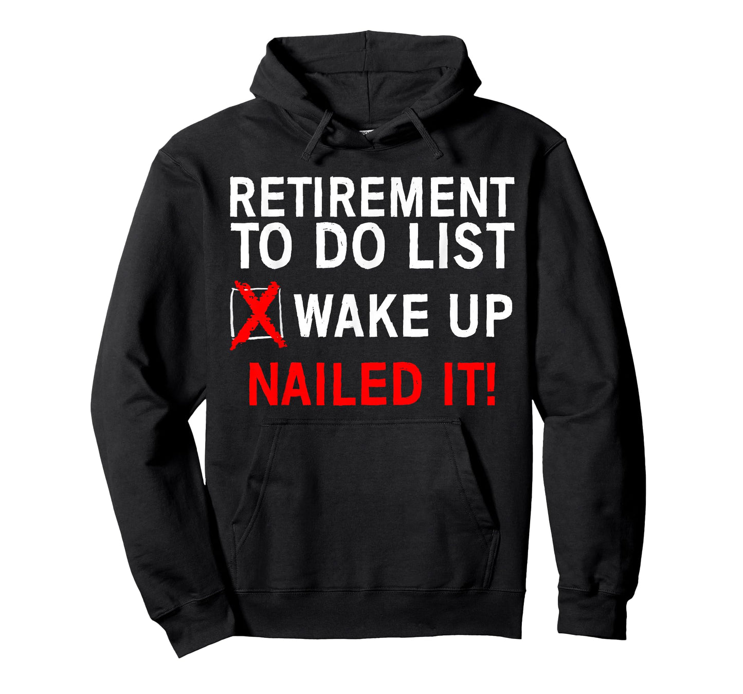 Cool Retirement Art for Men Women Retired to Do List Retiree T-Shirt Small
