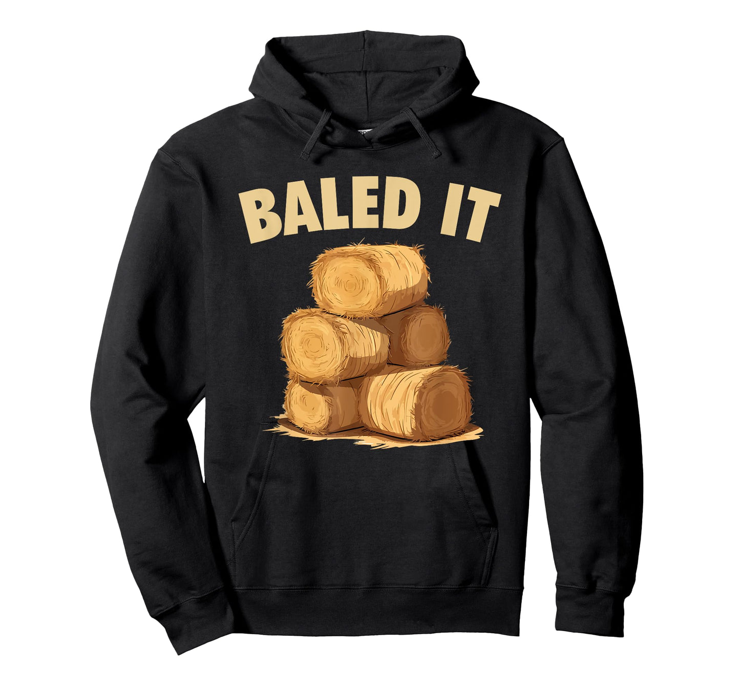 Baled It Funny Farmer Hay Baling Bale Joke T-Shirt