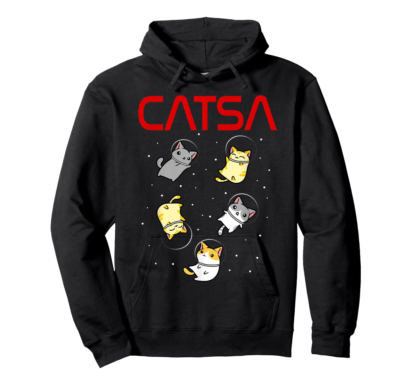 Funny Space Astronaut Cat Gifts Men Women Kids Cats Space T-Shirt