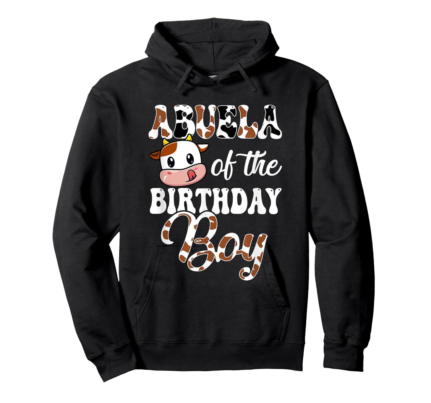 Abuela Of The Birthday Boy Cow Farm 1St Birthday Boy T-Shirt