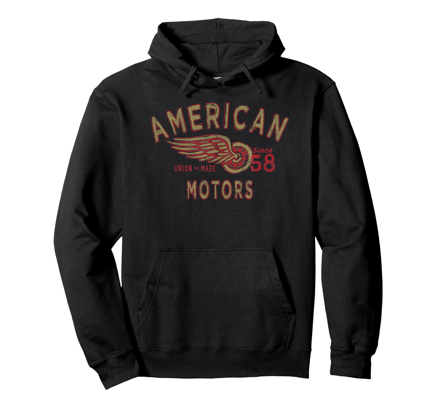 American Motors Union Made Since 58 Winged Wheel Logo T-Shirt