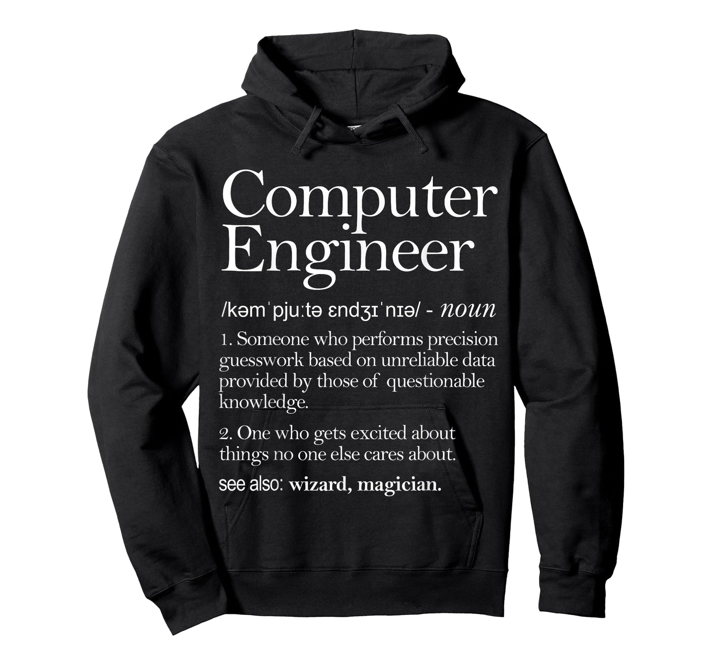 Computer Engineer Definition Apparel, Computer Engineering T-Shirt