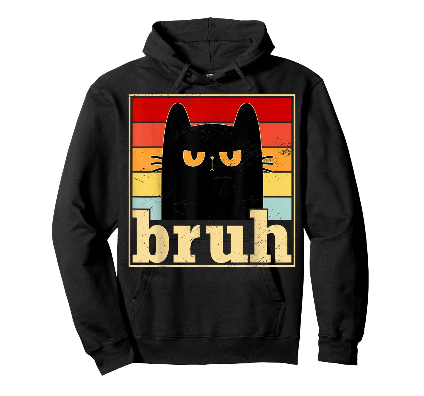 Funny Bruh Cat Meme Shirt for Teens Boys Girls Men Women T-Shirt