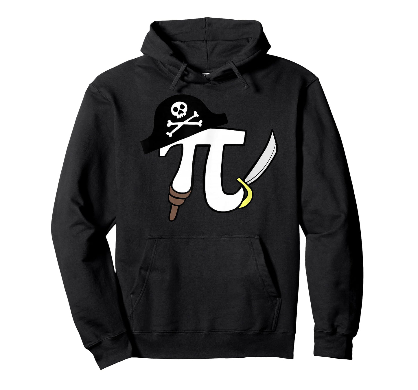 Pirate Pi Funny Pirate Pi Math Pi Pun T-Shirt