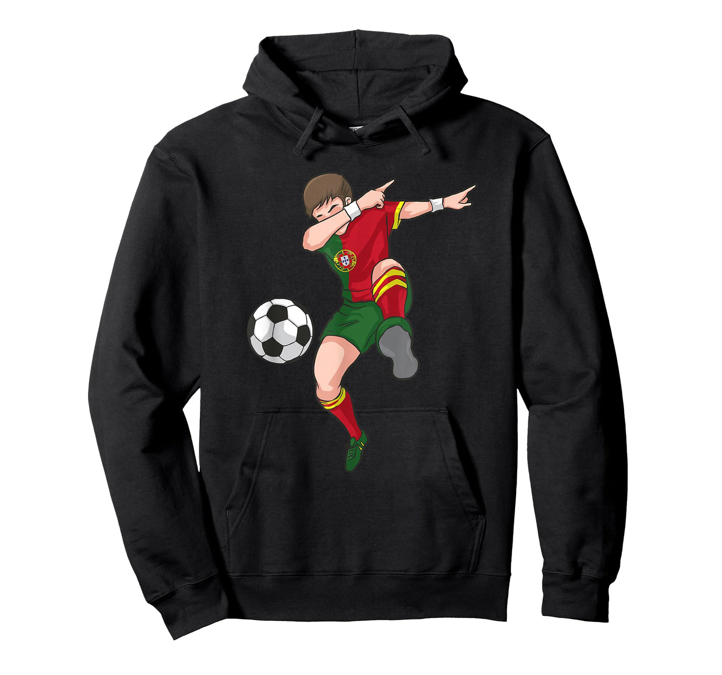 Dabbing Soccer Boy Portugal Football Shirt Portuguese Gift T-Shirt