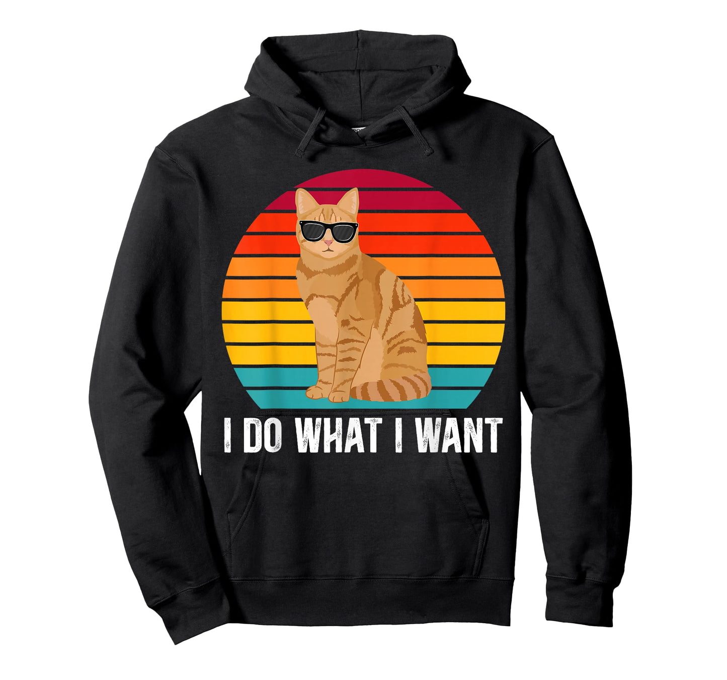 Do What I Want Orange Tabby Cat Owner Orange Tabby Cat Lover T-Shirt