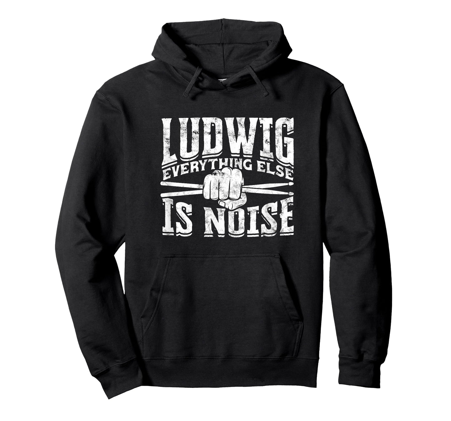 Ludwig everything else is noise - drum sticks T-Shirt