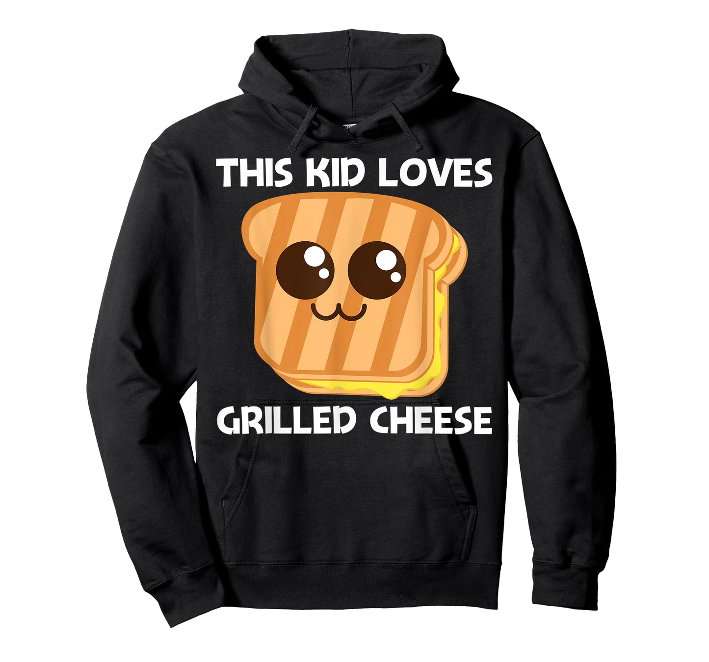 Cute Grilled Cheese Design For Kids Boys Toast Bread Lovers T-Shirt