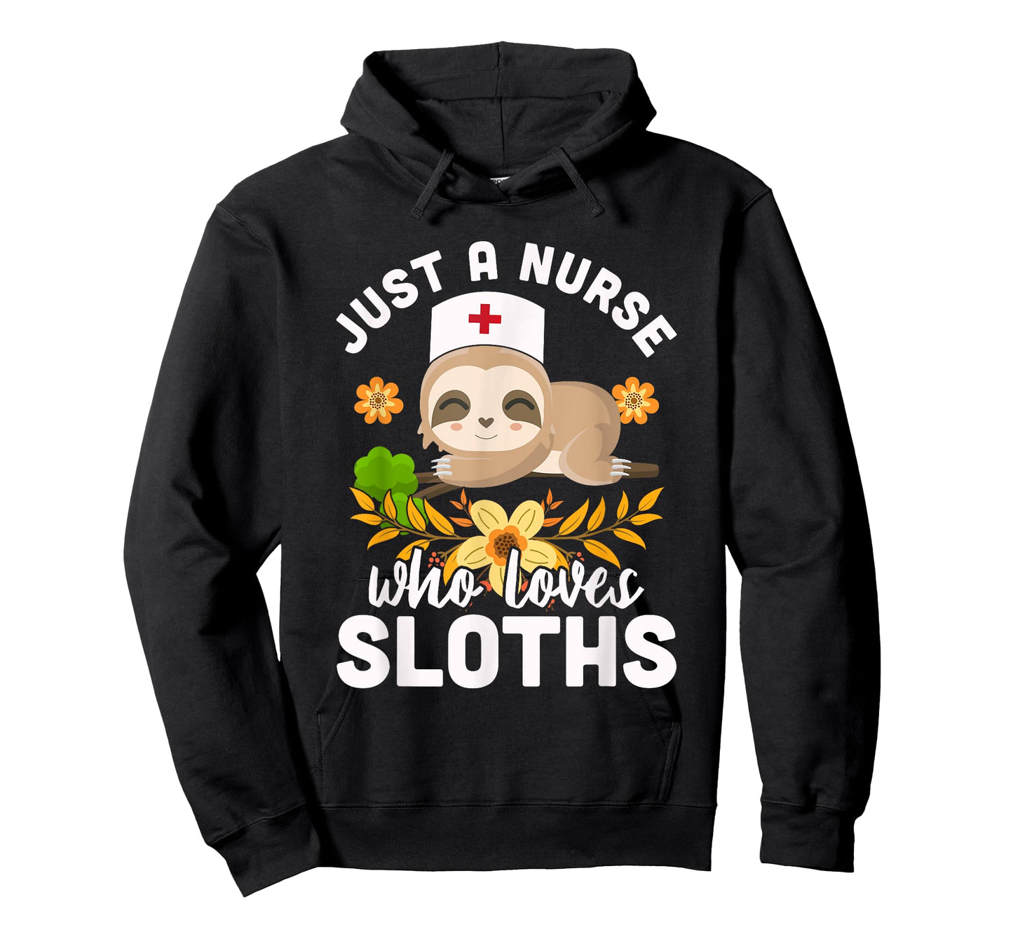 Cute Sloth Nurse Animal Lover Medicine Nurse T-Shirt