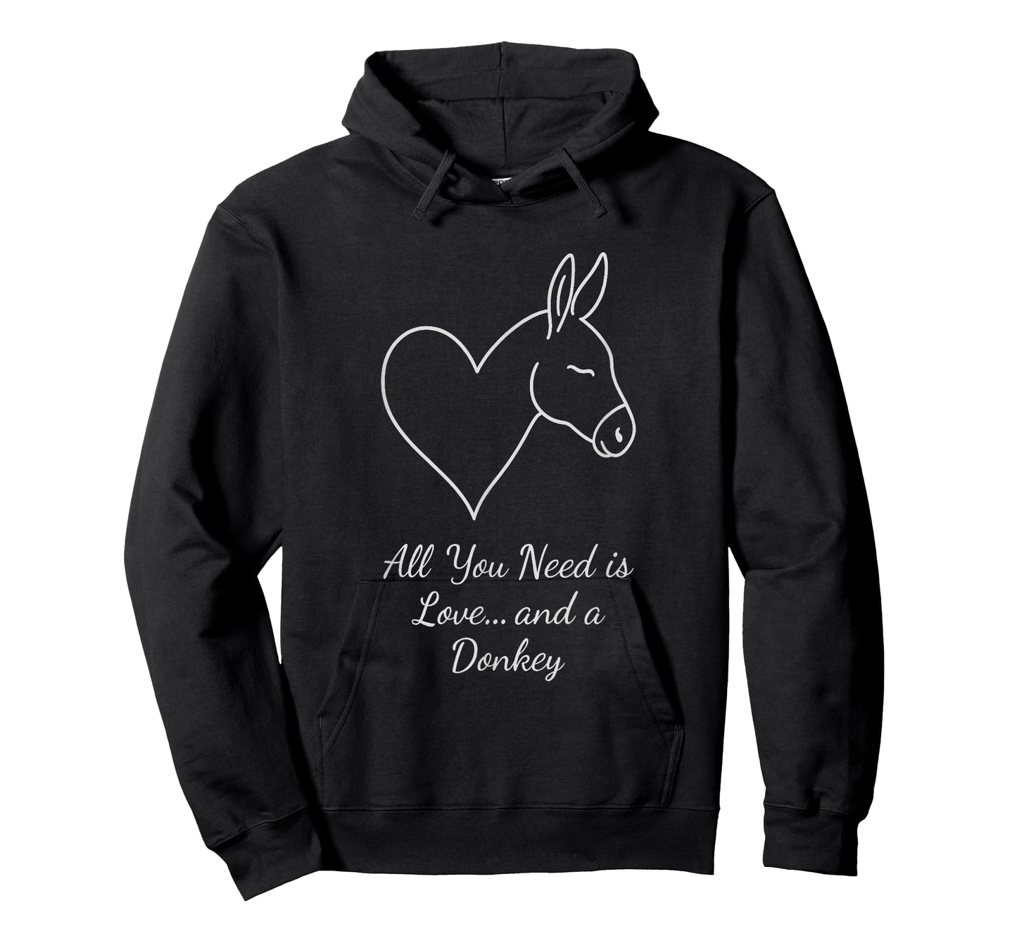 All You Need is Love and A Donkey Funny Cute Farmer Animal T-Shirt