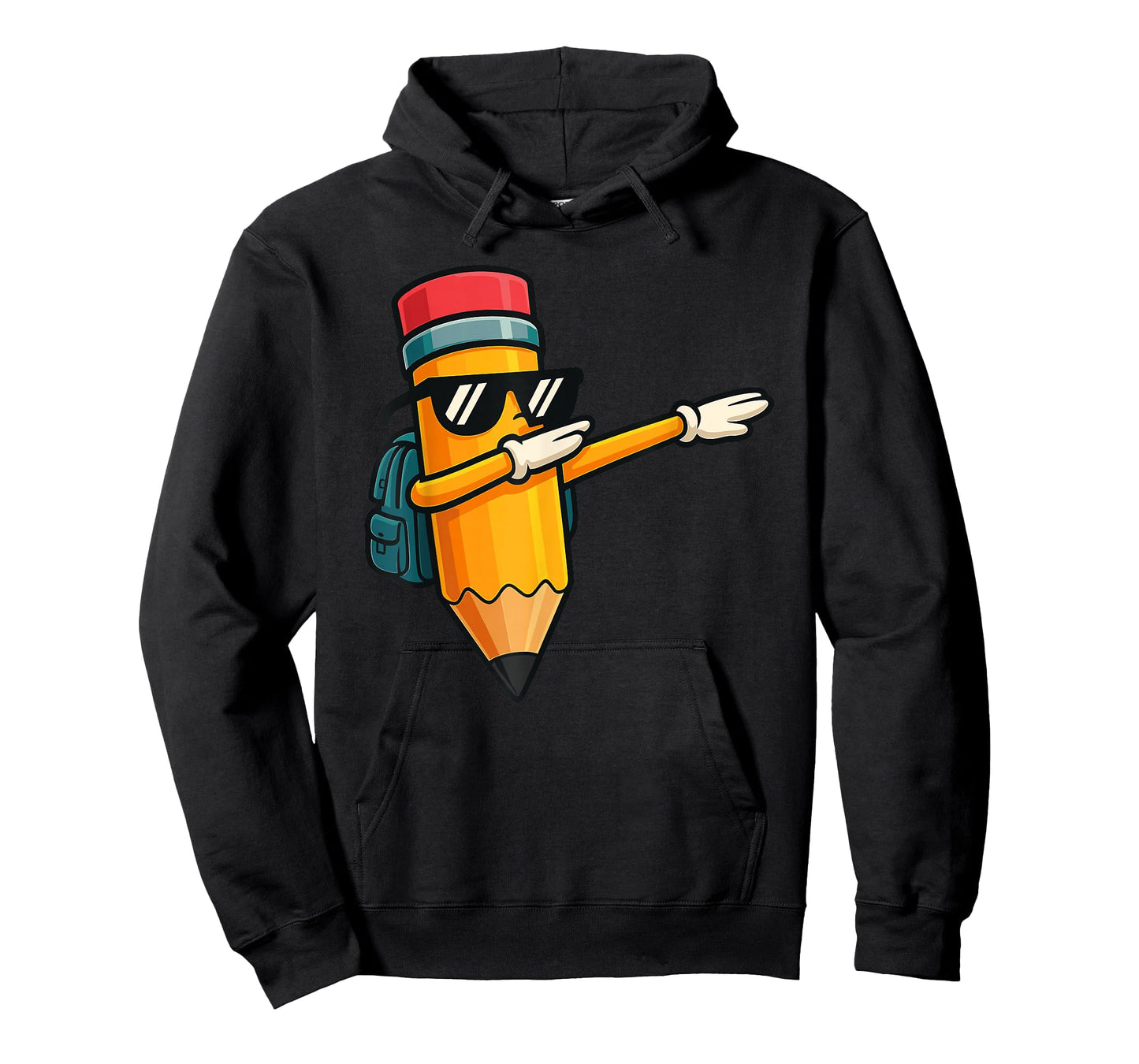 Dabbing Pencil Dancing Back to School First Day Student Boys T-Shirt