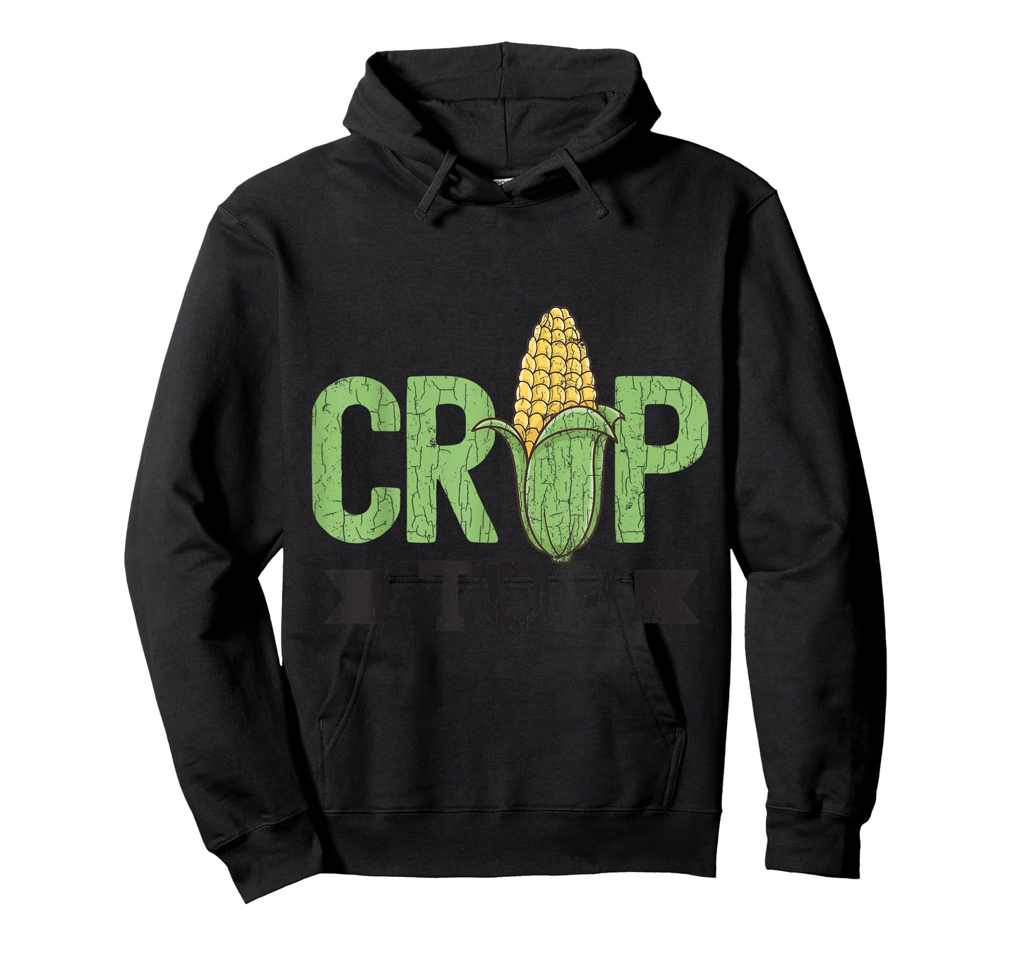 Corn Crop Top Funny Farming Farmer Tractor Farm Graphic T-Shirt