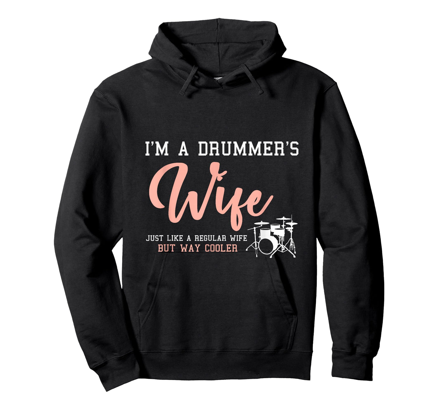 Musician Drummer Wife Women Gift Idea Drums T-Shirt