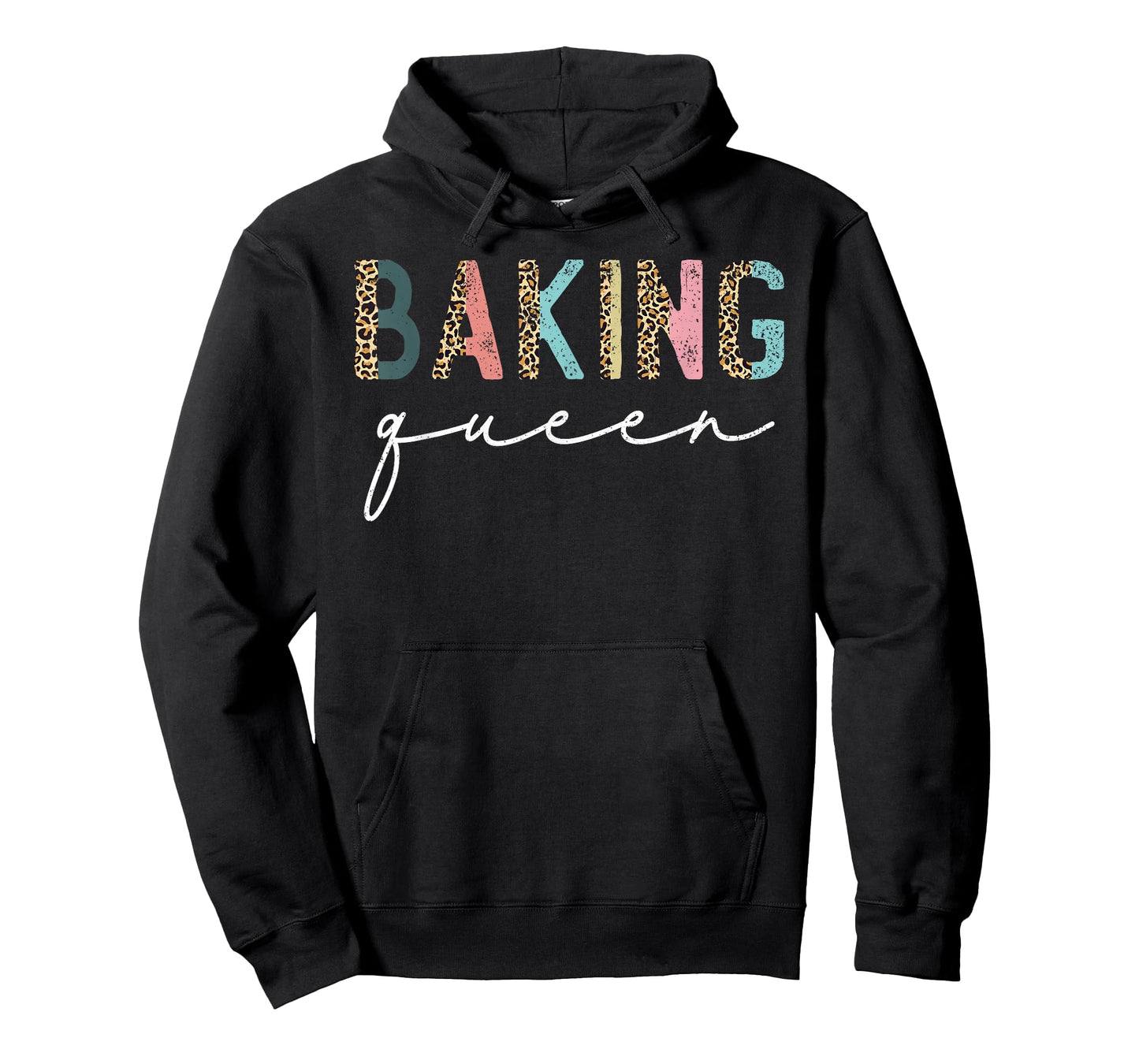 Baking Queen Leopard Baking Lover Baker Pastry Chef Bakery T-Shirt