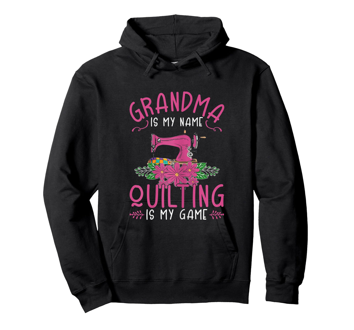 Womens Quilt Grandma Is My Name Quilting Is My Game Quilter T-Shirt