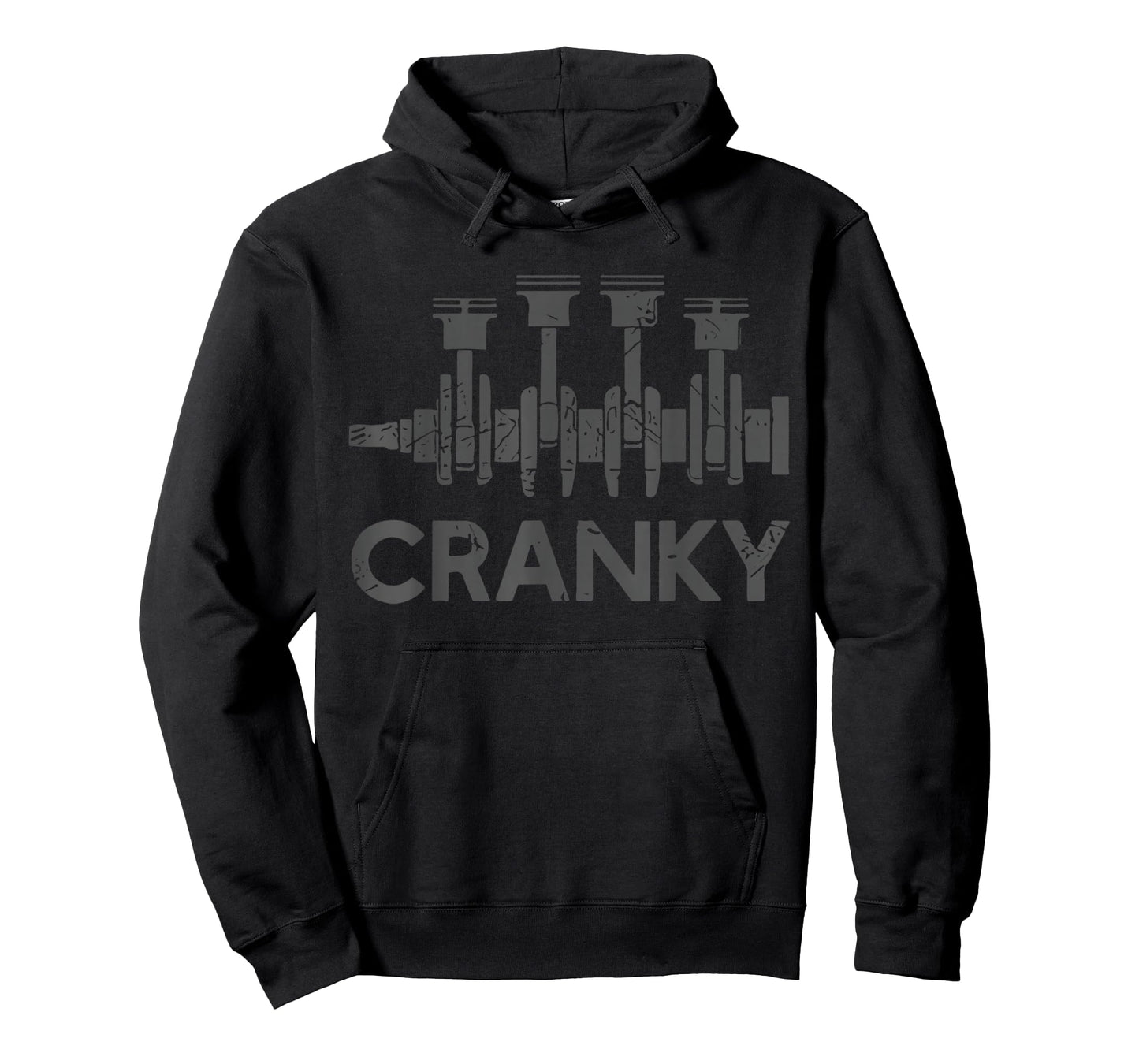 Cranky Car Engine Crankshaft Cars Lover Mechanics Father Day T-Shirt