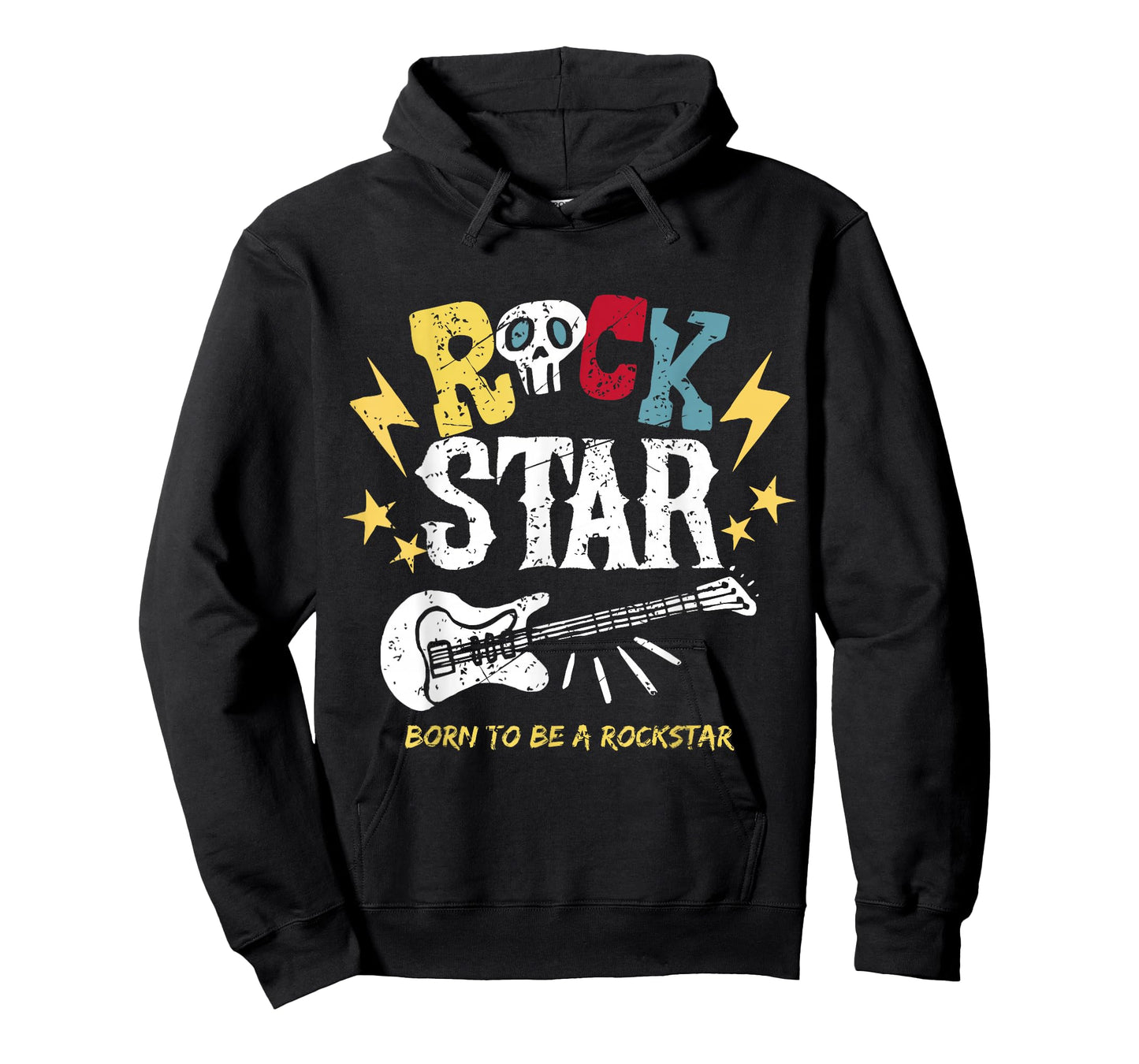 Born To Be A Rockstar, Rock and Roll, Rock On T-Shirt