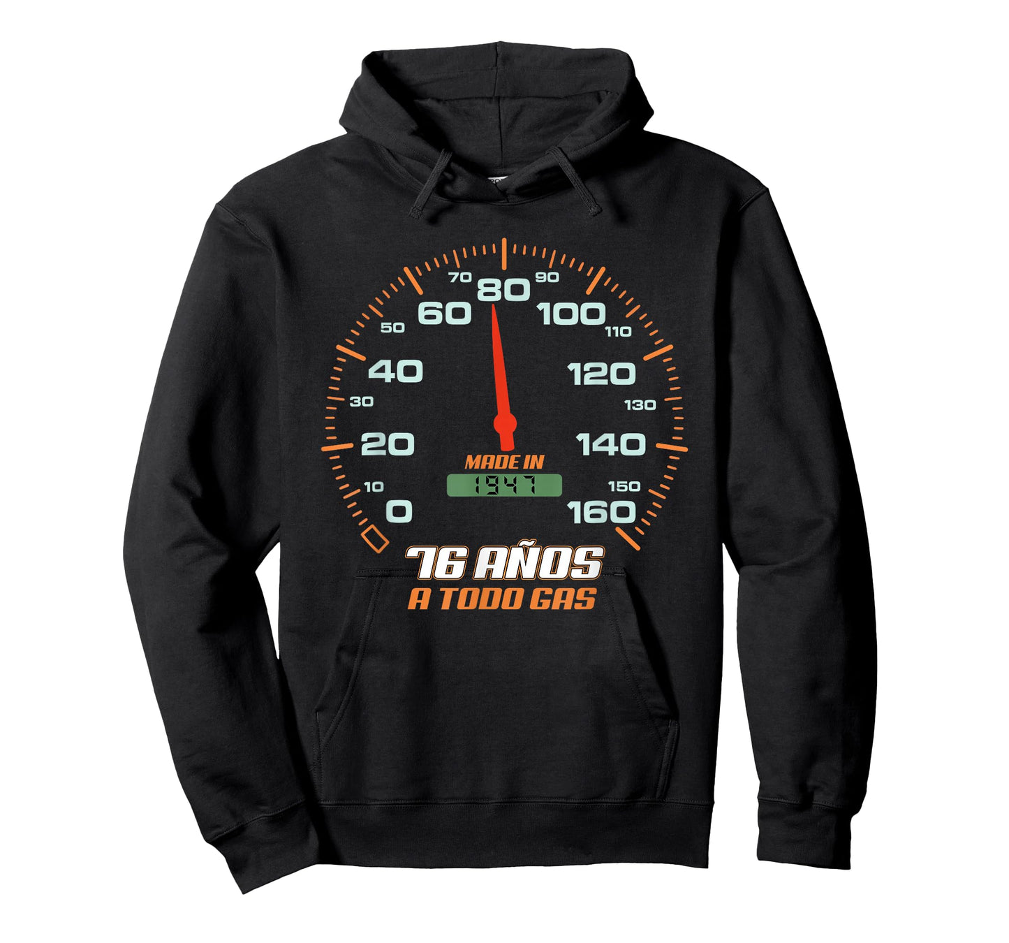Cumpleanos 76 Anos A Todo Gas Nacidos En 1947 Motor Coches T-Shirt